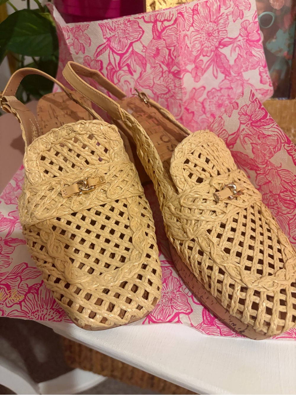 Aerosoles Woven Slingback Heeled Sandal “Santiago Raffia” in Natural - Picture 10 of 13